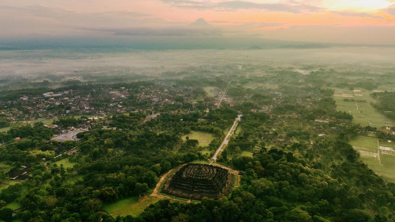 Villa Borobudur Resort Magelang Exterior foto