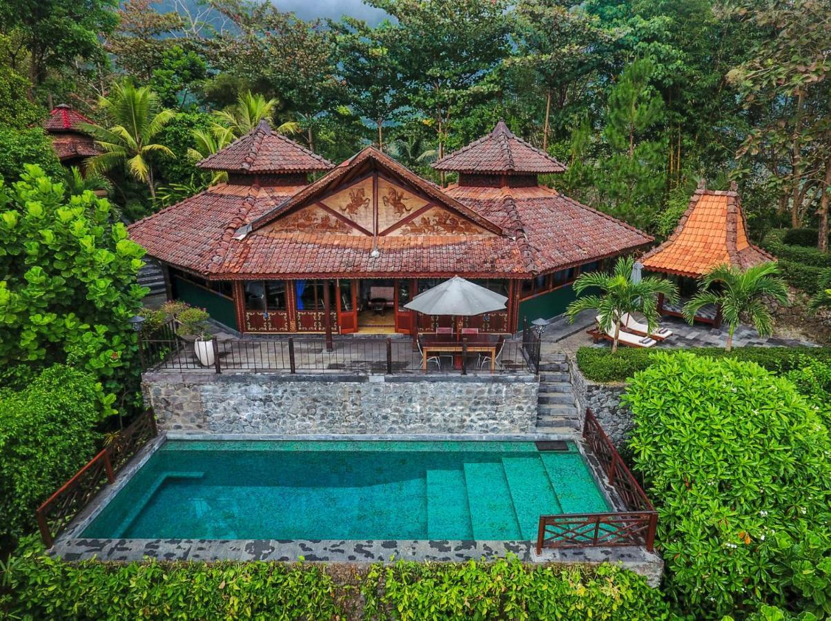 Villa Borobudur Resort Magelang Exterior foto