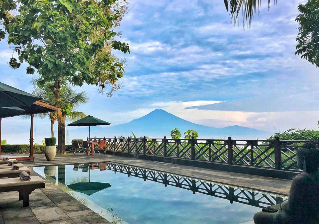 Villa Borobudur Resort Magelang Exterior foto